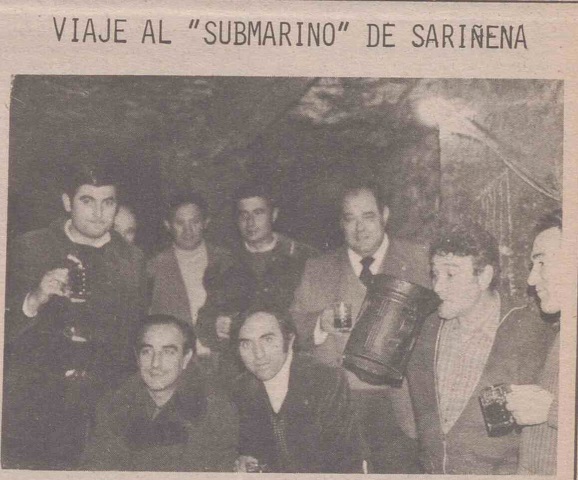 Submarino CD Sariñena 1975 casa Torres