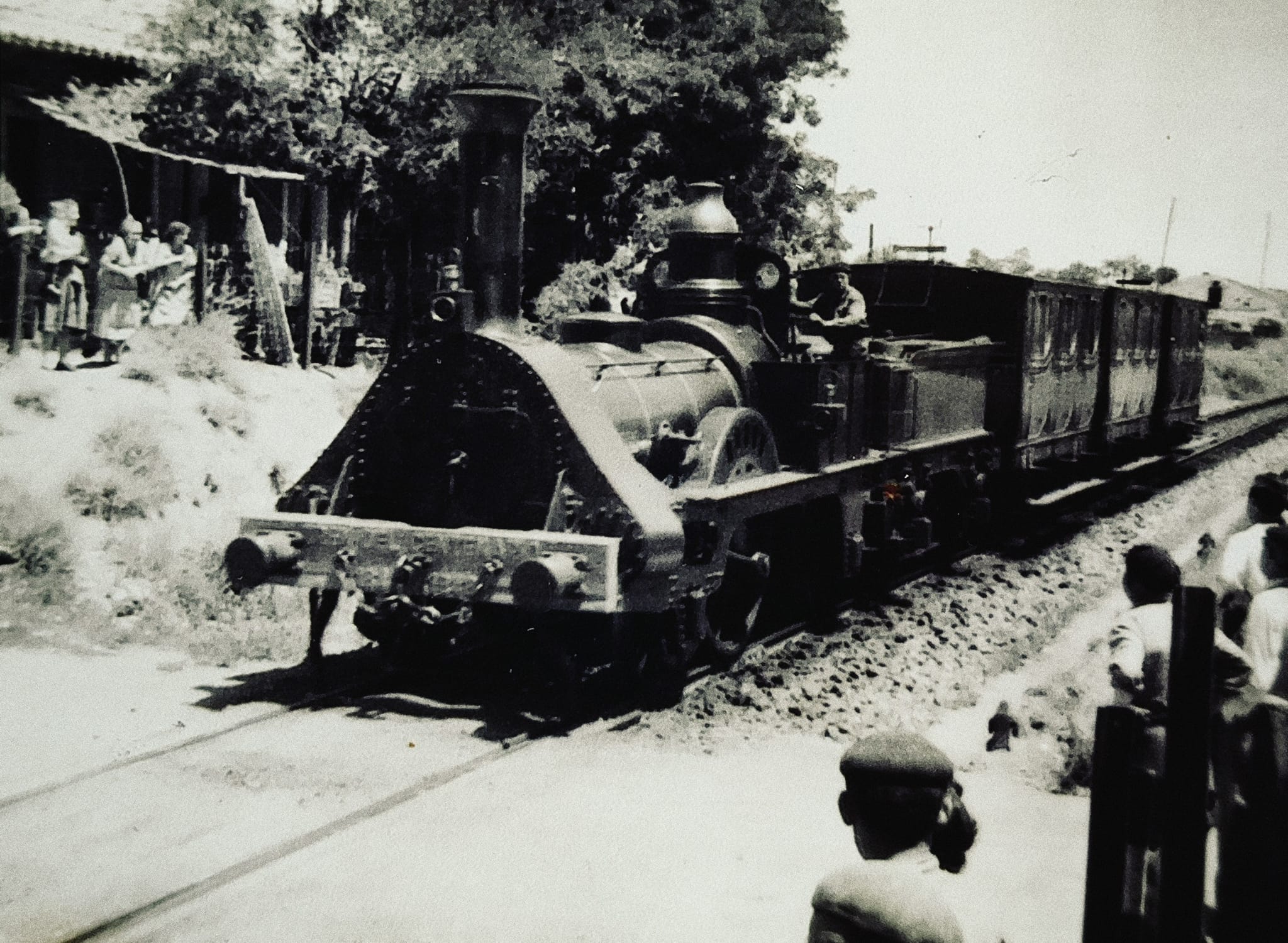 Locomotora Sariñena Conchita Porta Llamas