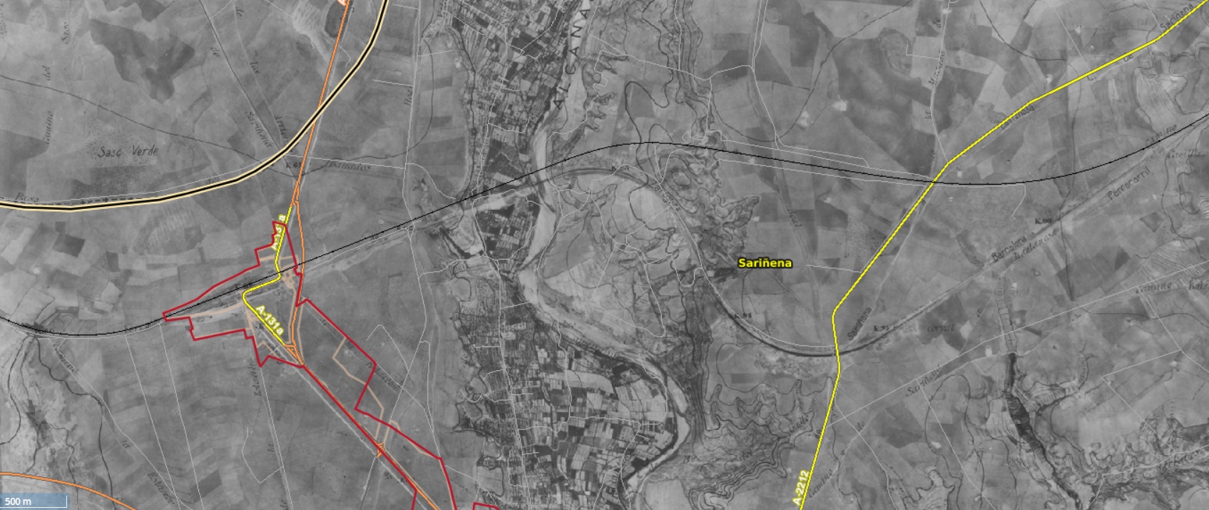 Ramio Estacion Sariñena vuelo 1927